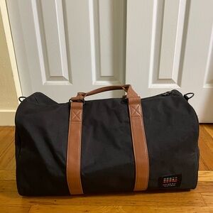 Sutter Hill Ventures Duffle Bag with Leather Straps